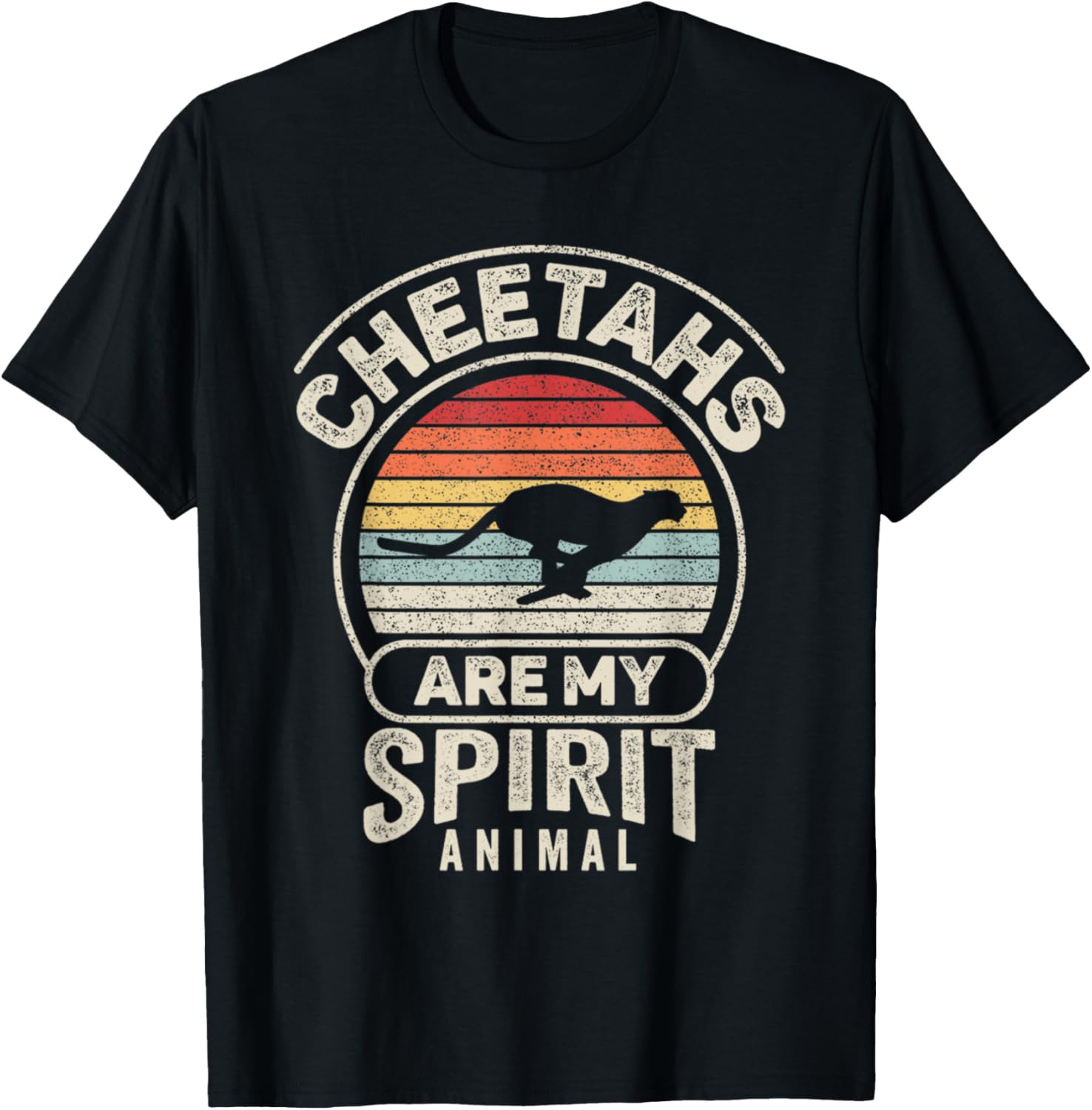 Retro Cheetahs Are My Spirit Animal Cheetah Lover Apparel Viral TikTok Find US Top Pick