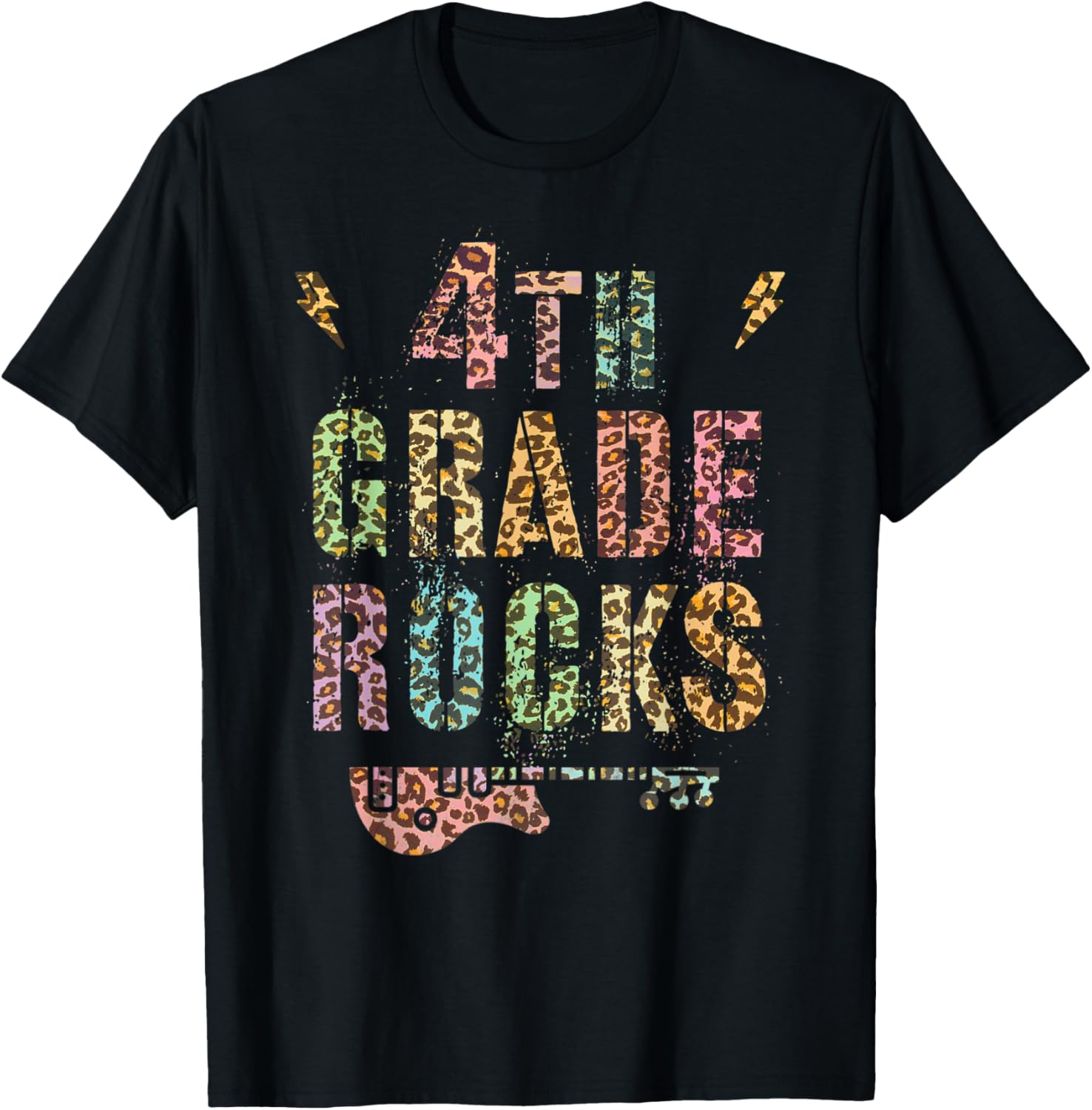 4th Grade ROCKS Teacher Student Star Crew FOURTH Grader Is T Shirt for Men Women Kids T Shirt Premium Print Everyday Wea