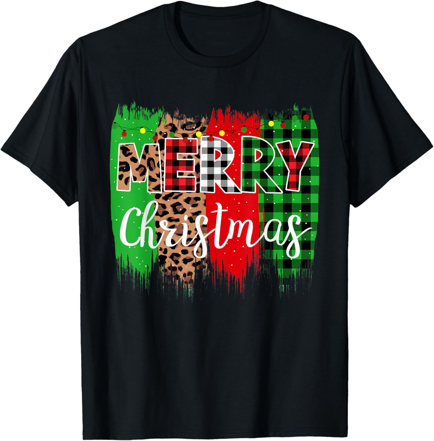 Leopard Cheetah Print Buffalo Plaid Christmas Tree Gift Apparel High Search Demand Hot Right Now
