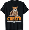 Cheeta It Fast Cheetah Wildlife Runner Graphic Apparel High Search Demand Everyday Wear