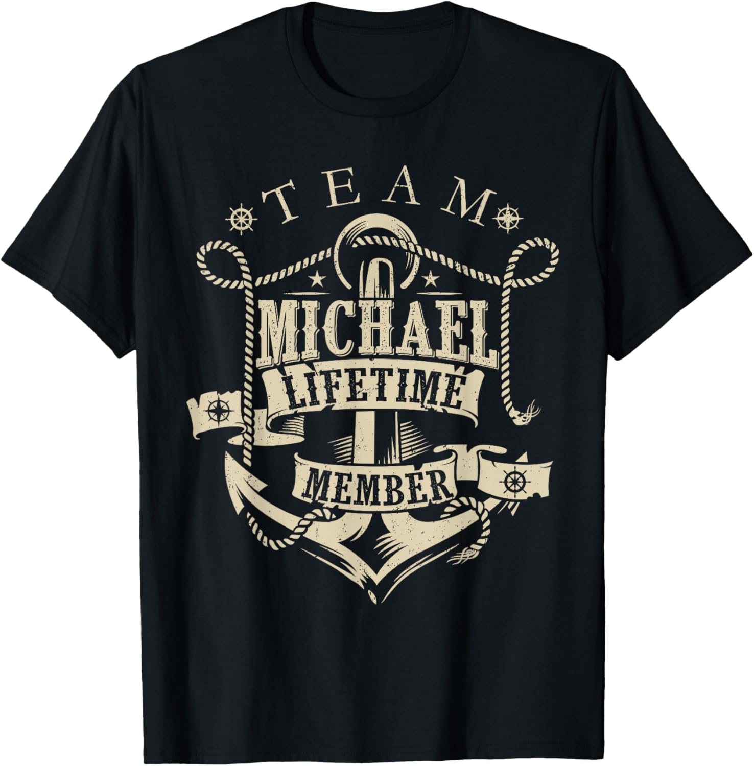 Team MICHAEL Lifetime Member Vintage MICHAEL Family Name Apparel | US Best Seller
