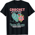 Crochet Fills My Days Yarn Fills My Life Yarn Supply | Viral US Pick | Customer Favorite