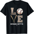 Baseball Love Michael Gettys Prospect Baseball Fan Gear Apparel | Perfect Gift Idea