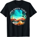 Camping Is My Happy Place Fun Times Under The Stars Apparel | US Viral Pick | Aesthetic Casual Look