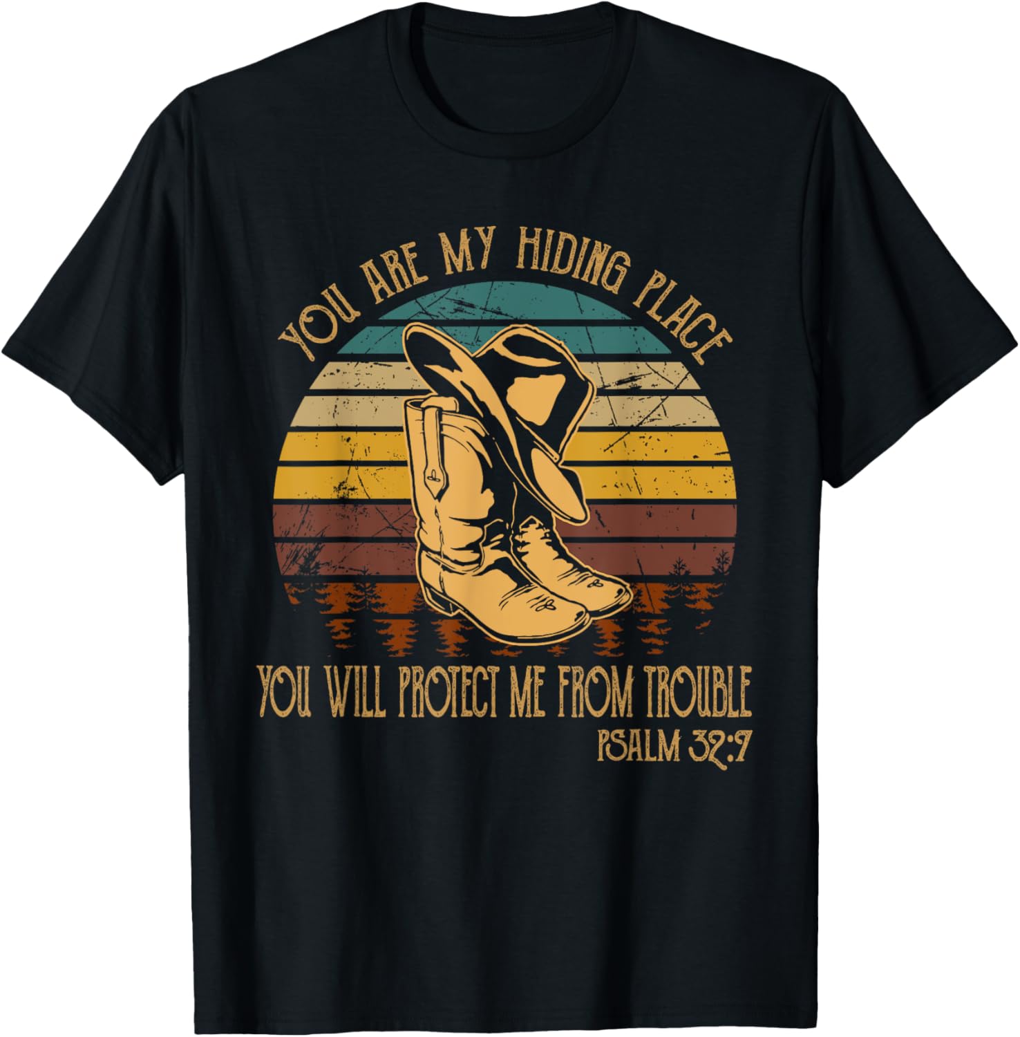 You Are My Hiding Place You Will Protects Me From Troubles Apparel | Top Conversion Title | High CTR Boost