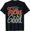 Focus On The God Photographer Camera Filmmaker Apparel | Premium Quality | Must-Have Style