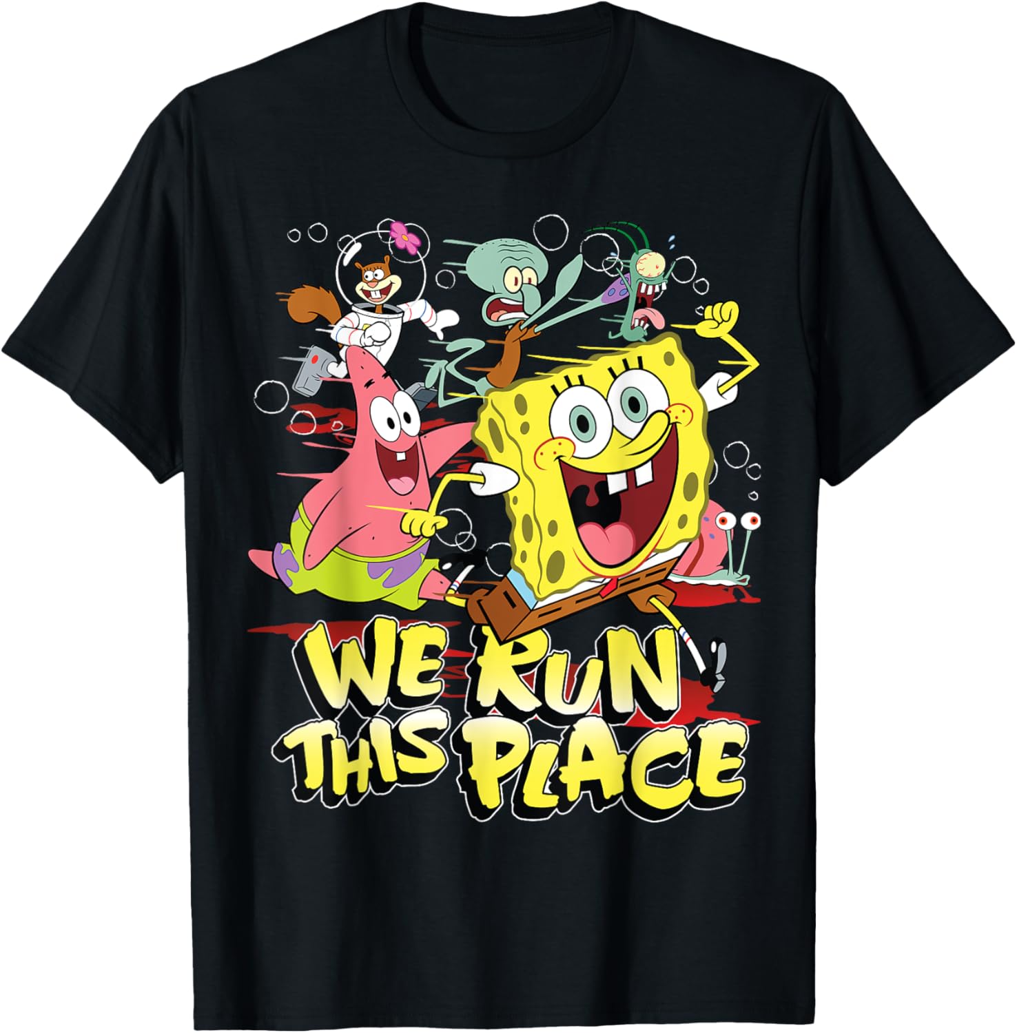 Spongebob Squarepants We Run This Place Pants | Bestseller Style | Daily Wear Essential