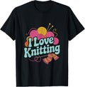 I Love Knitting Yarn Balls Fun Design Yarn Supply | Viral US Pick | High CTR Title