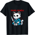 Funny Cat Motif Crazy Cat Graphic Michael Meowers Cat T-Shirt for Men Women T-Shirt | Premium Quality