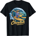 funny Cheetah Surfing Dog Surfer for Animals surfing summer Apparel Viral TikTok Find US Top Pick