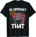 I'd Crochet that Funny Crochet Sheep Yarn Crocheters Women Yarn Supply | Viral US Pick | Best Seller Choice