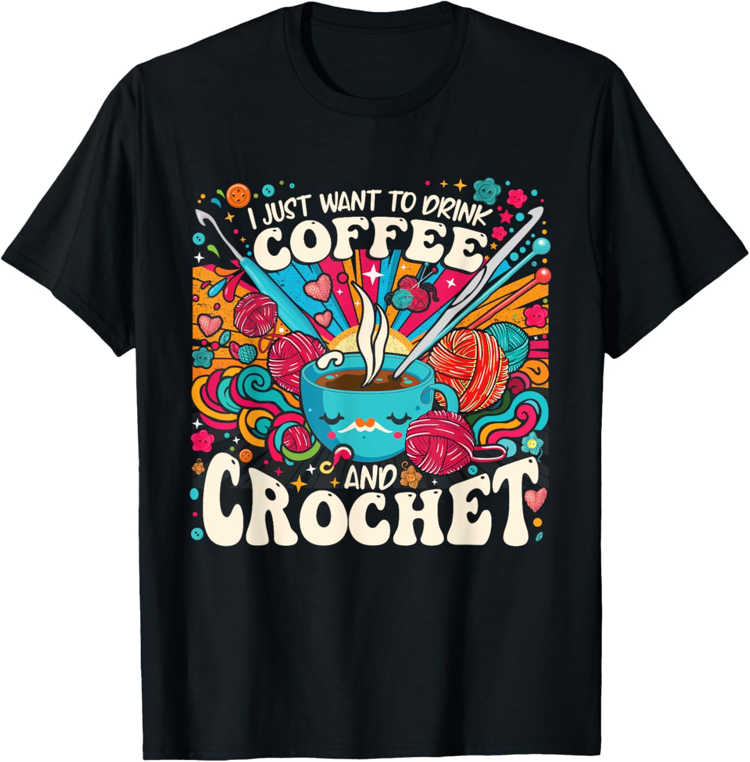 Crocheter Coffee Crochet Crocheting Yarn Knitter Yarn Supply | High Search Volume | High CTR Title