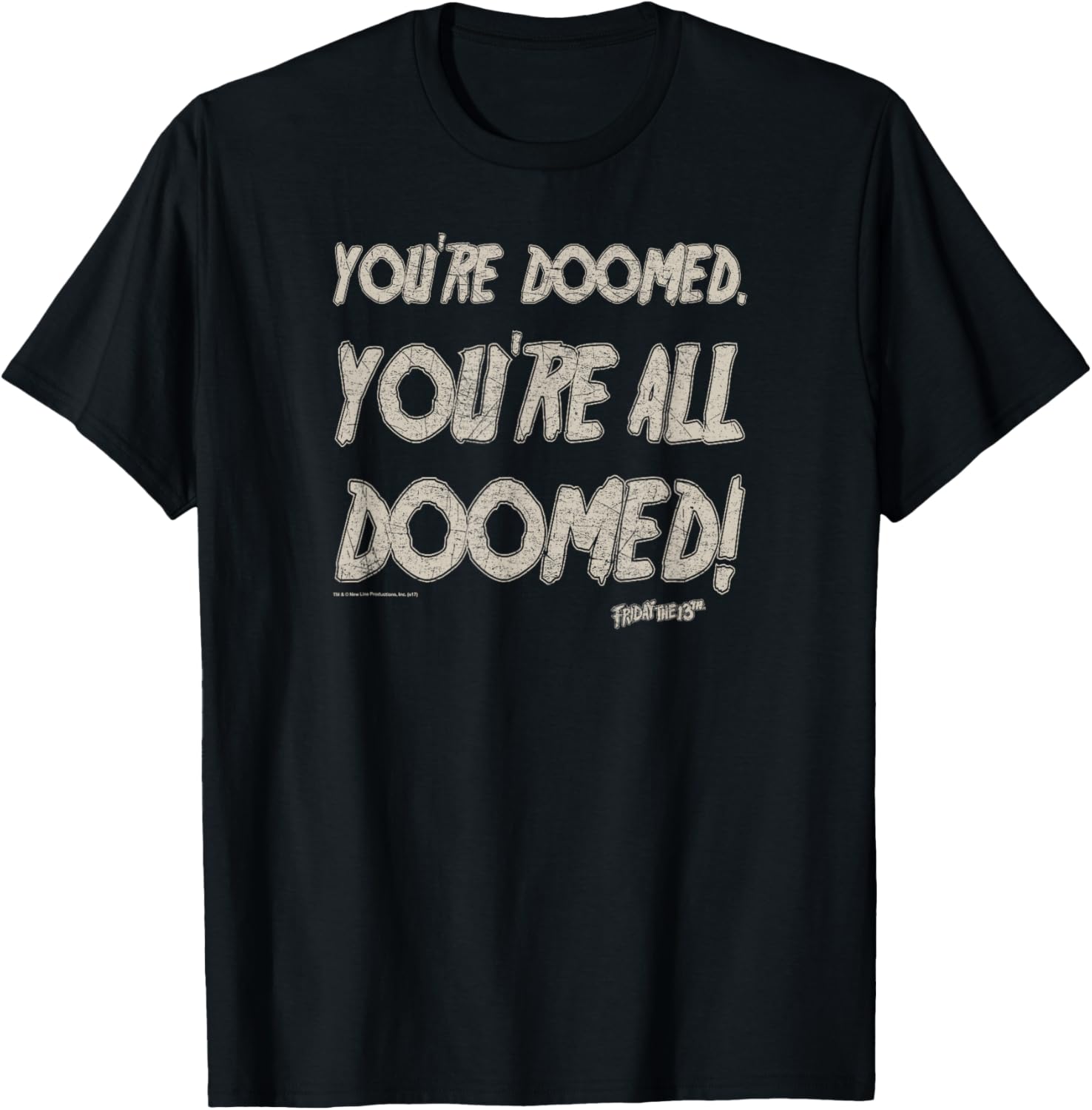 Friday The 13th Jason Doomed Apparel | Premium Quality