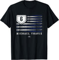 Vintage US Flag Baseball Stripes Michael Chavis Washington Apparel | Viral Streetwear Style