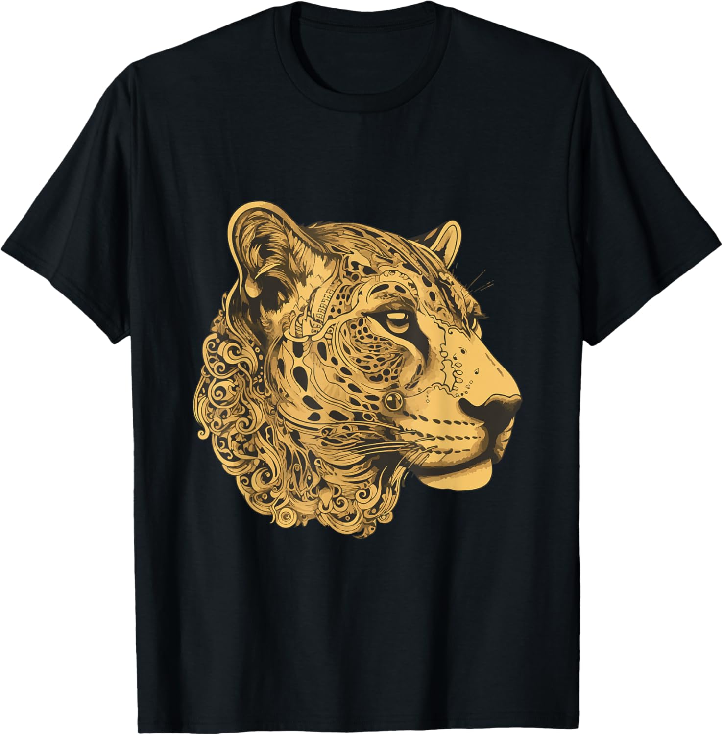 Cheetah Portrait Wild Colorful Apparel High Search Demand Fan Favorite