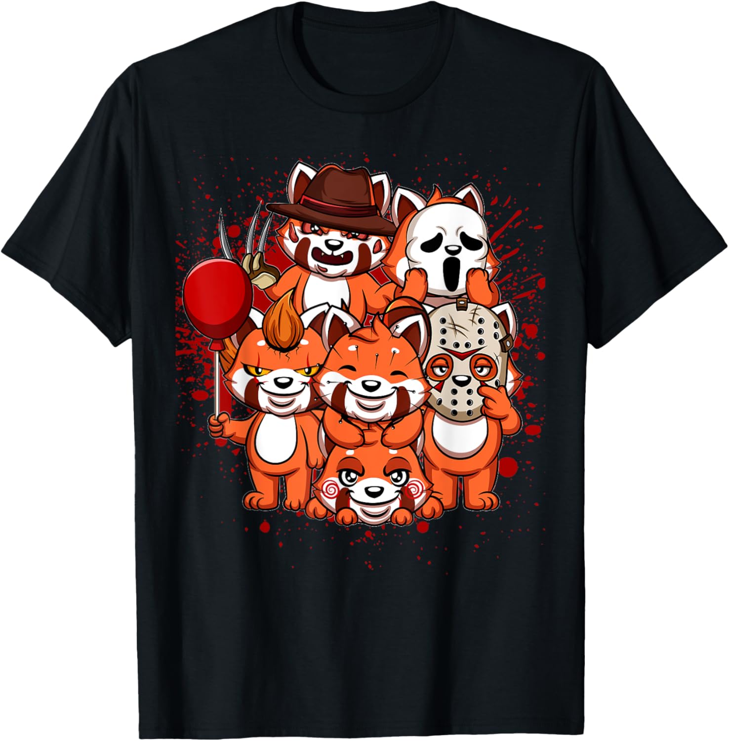 My Little Horror Crew - Halloween Red Pandas Apparel | US Best Seller