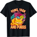 Funny Crocheting Cats Sleeping Paws Yarn Purrs Kitty Crochet Yarn Supply | Top Rated | Customer Favorite