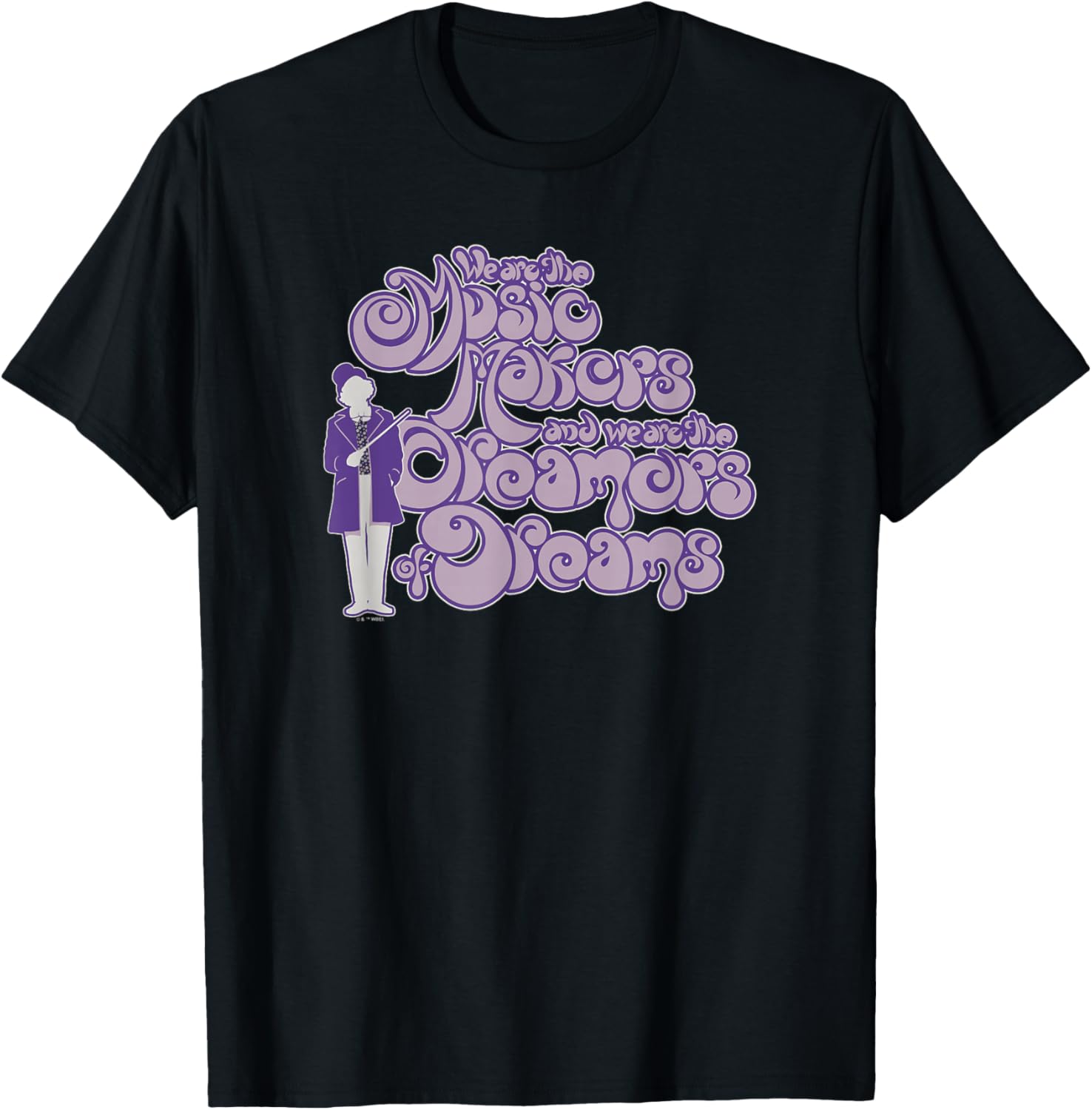 Willy Wonka And The Chocolate Factory Music Makers Gum Font Apparel | High Search Volume | Aesthetic Fit