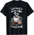 Coffee Crochet Stuff Yarn Lovers Crochet Enthusiasts Yarn Supply | Viral US Pick | Customer Favorite