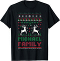 Funny matching ugly Christmas family name Michael Apparel | Everyday Casual Wear