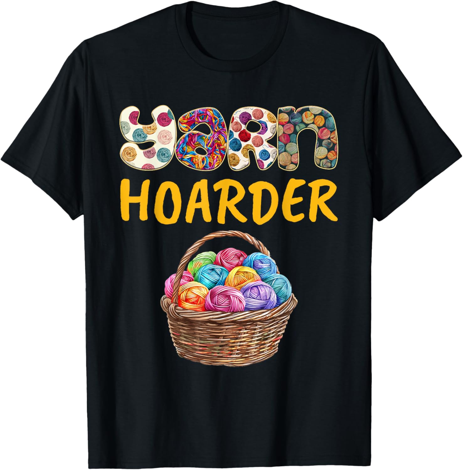 Yarn Collection YARN HOARDER Funny Yarn Collector Yarn Supply | Top Rated | Customer Favorite