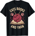 Cats Books And Yarn Funny Knitting Yarn Supply | Premium Quality | High CTR Title