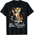 Cute Be Kind Cheetah Unity Day for Kid Teacher Kindness Apparel Premium Print Gift Ready