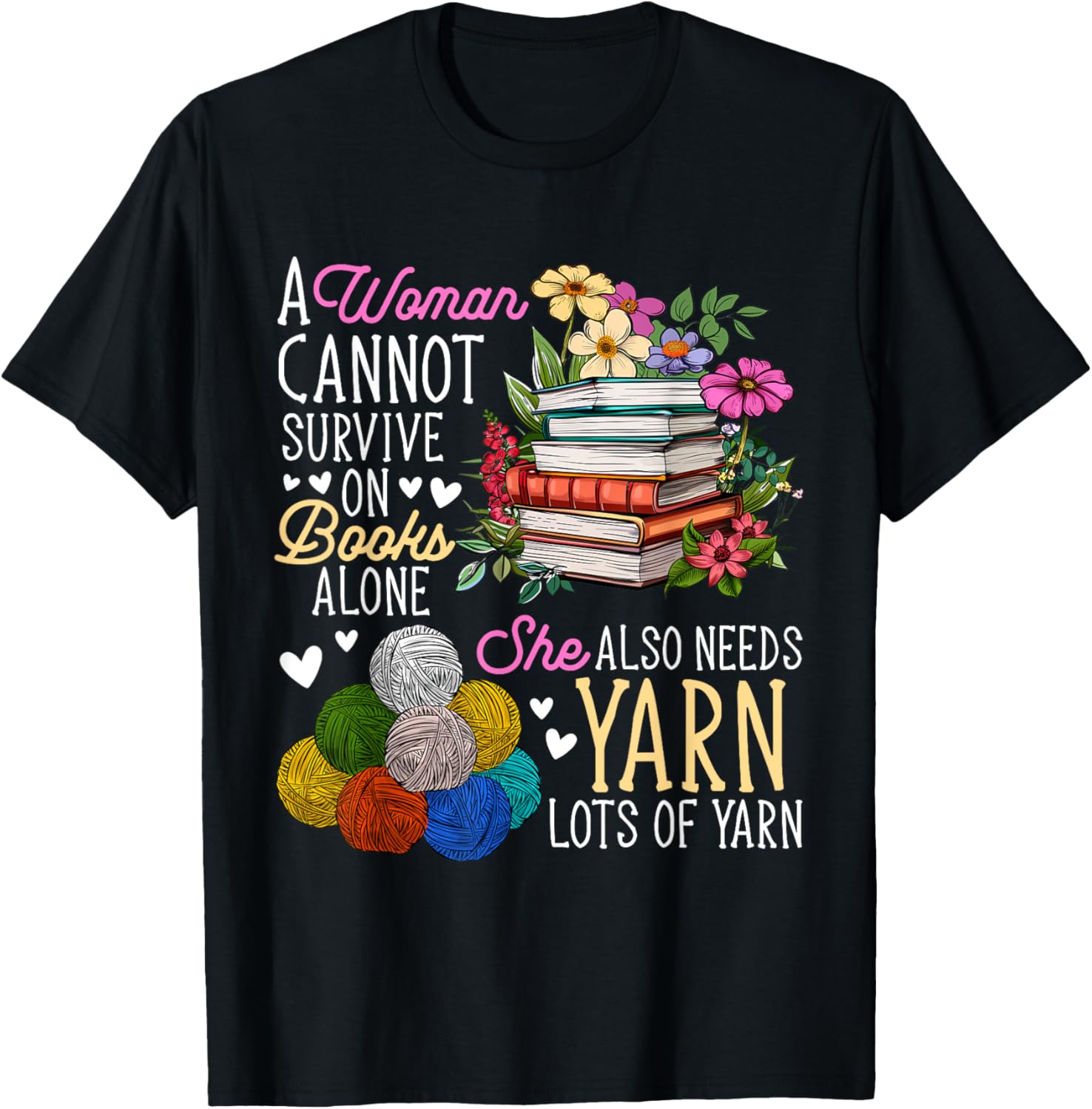 Crochet Reading Books Crocheter Crocheting Women Yarn Supply | Premium Quality | Customer Favorite