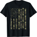 Vickery Place United States Distressed Camo w US Flag Apparel | Trending 2025 | High CTR Boost