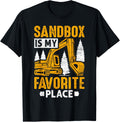 Funny Excavator Operator HEO Sandbox Favorite Place Apparel | Bestseller Style | Customer Favorite