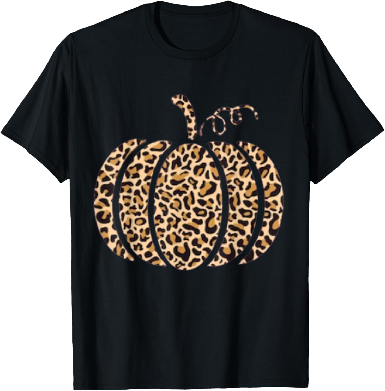 Pumpkin Leopard Print Cheetah Fall Graphic Thanksgiving Apparel Streetwear Style Fan Favorite