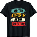 Retro Movie Filmmaker Writer Producer Actor Director Apparel | High Search Volume | Comfort Daily Wear