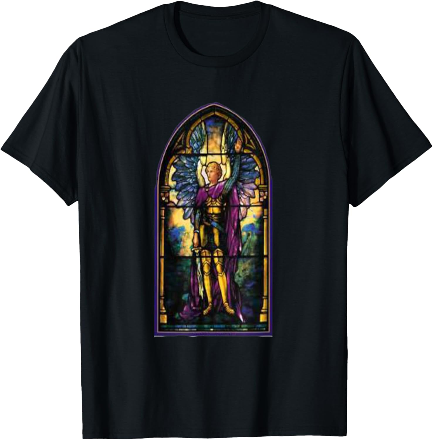 Archangel T-Shirt St Michael Jew Christian Judaism Angel Tee T-Shirt | Perfect Gift Idea