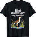 Bird Photography Happy Place Design for Nature Lovers Apparel | Google Shopping Optimized | Aesthetic Casual Look