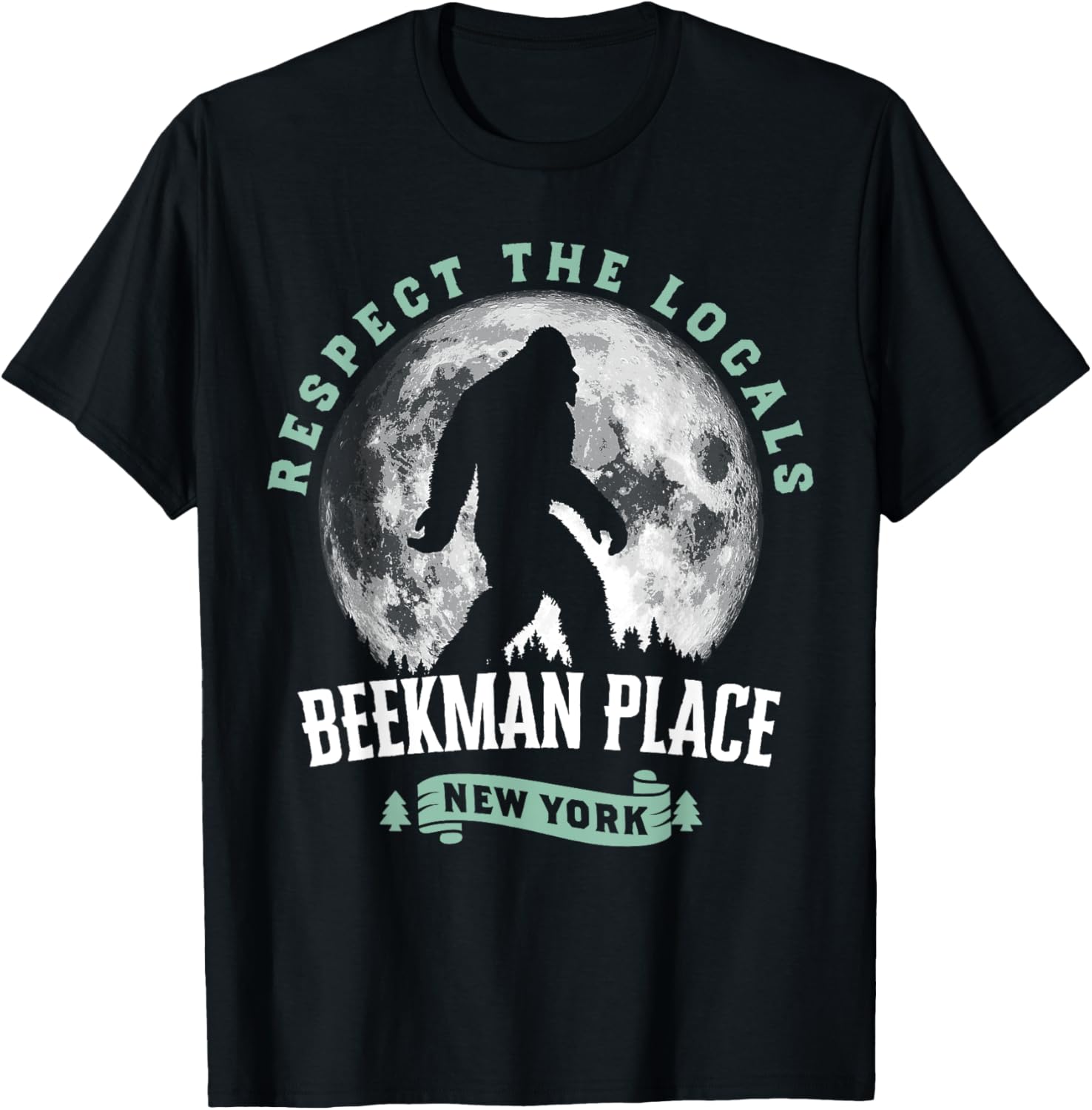 Beekman Place New York Respect The Locals Bigfoot Night Apparel | Trending 2025 | Top Rated Comfort