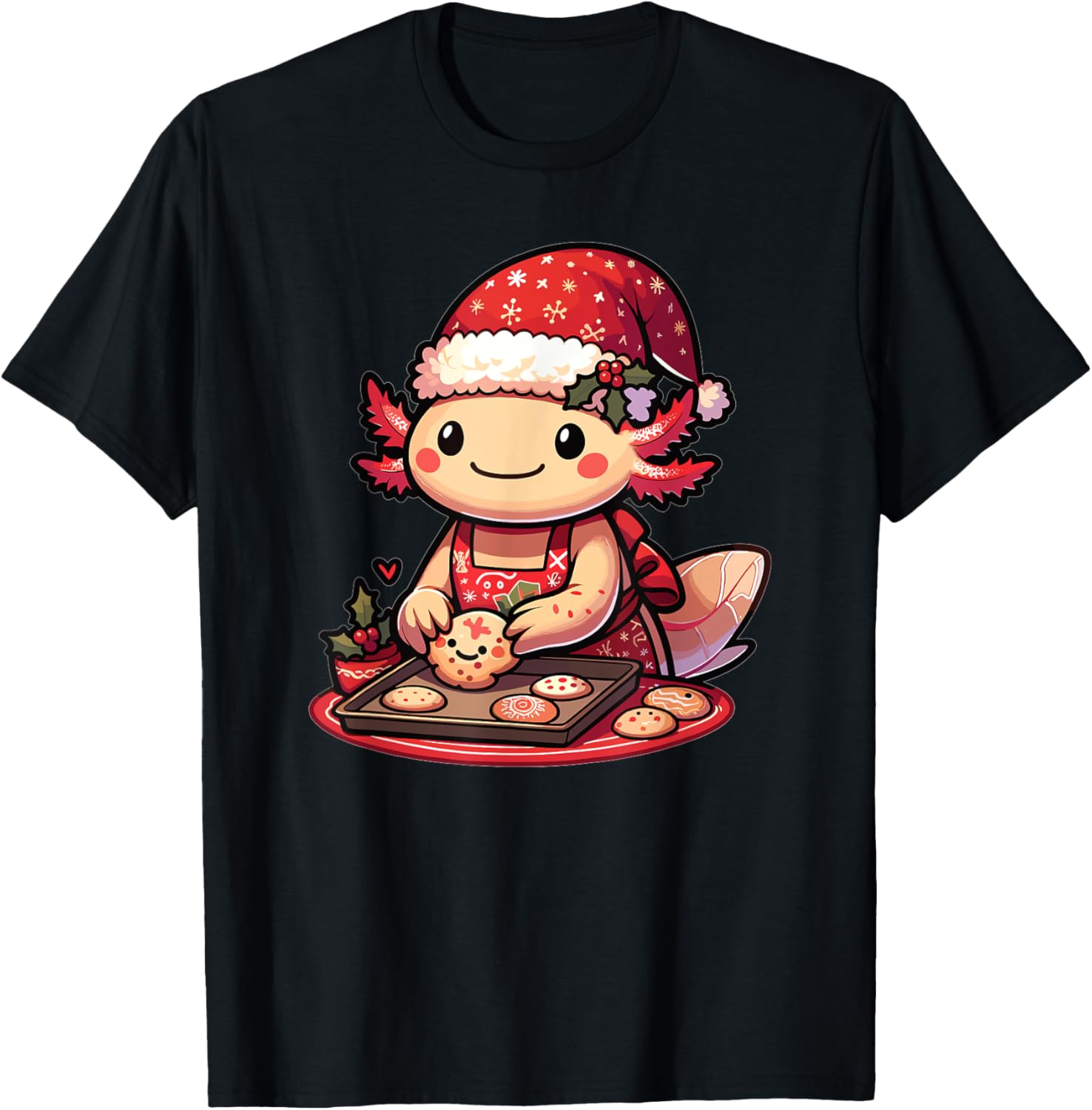 Axolotl Christmas Places Bake Christmas Apparel | US Viral Pick | Top Rated Comfort