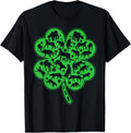Luckiest Irish Shamrock Leaf Cheetah St Patrick s Day Apparel Streetwear Style Everyday Wear