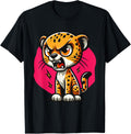 Angry Cheetah Wild Cat Lover Fierce Animal Enthusiast Men Women Kids Apparel Comfort Fit Fan Favorite