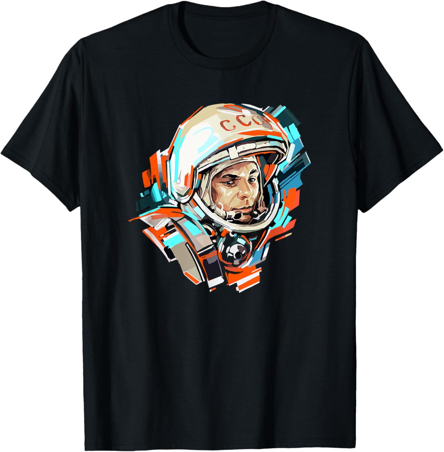 Gagarin Yuri Vintage Sputnik Space Apparel | Everyday Casual Wear