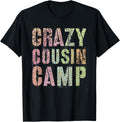 CRAZY COUSIN CAMP Leopard Print Funny Grandma Grandpa Apparel Viral TikTok Find Hot Right Now