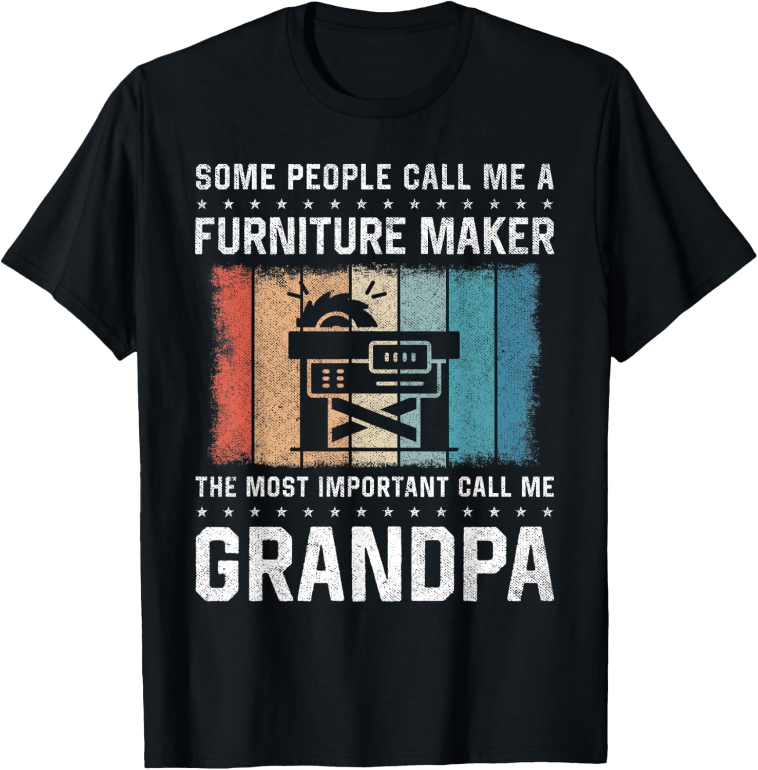 Retro Craftsmen Grandfather Furniture maker Grandpa Apparel | High Search Volume | Aesthetic Fit