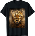 Cheetah Portrait Wild Symbol Head Apparel Streetwear Style Gift Ready