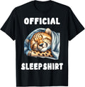 Cheetah Official Sleepshirt Pajamas Nightgown T Shirt Premium Print Everyday Wear