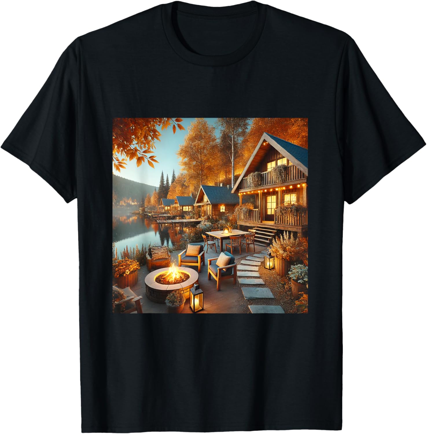 A calm and warm place near the lake Apparel | US Viral Pick | Perfect Gift Choice