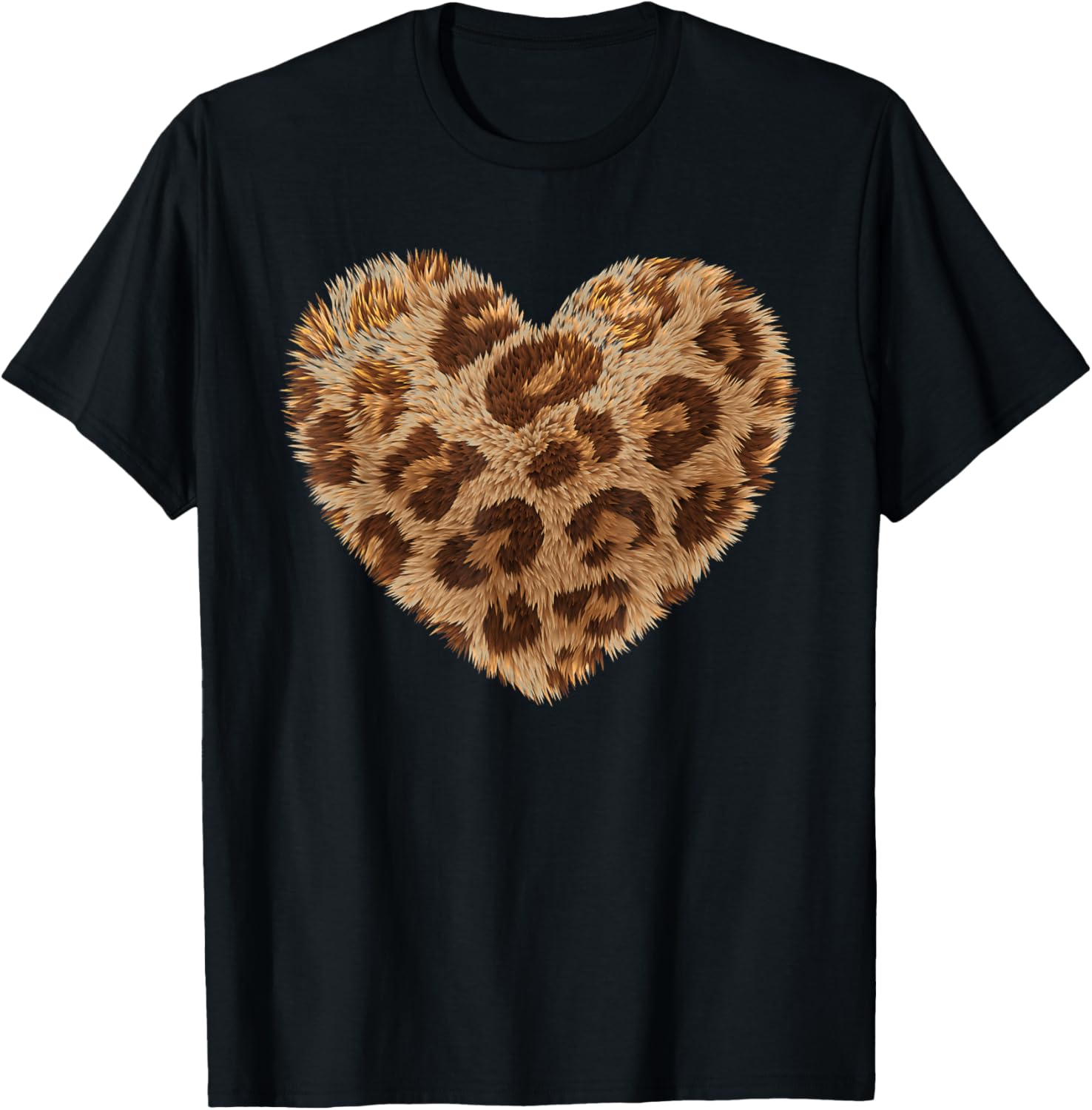 Leopard Cheetah Heart girls animal Print Apparel Trending US Fan Favorite