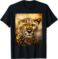 Cheetah Portrait Wildlife Artwork Apparel Comfort Fit Fan Favorite