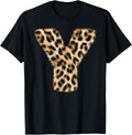 Letter Y Cheetah Leopard Initial Print Name Zebra Matching Apparel Viral TikTok Find US Top Pick