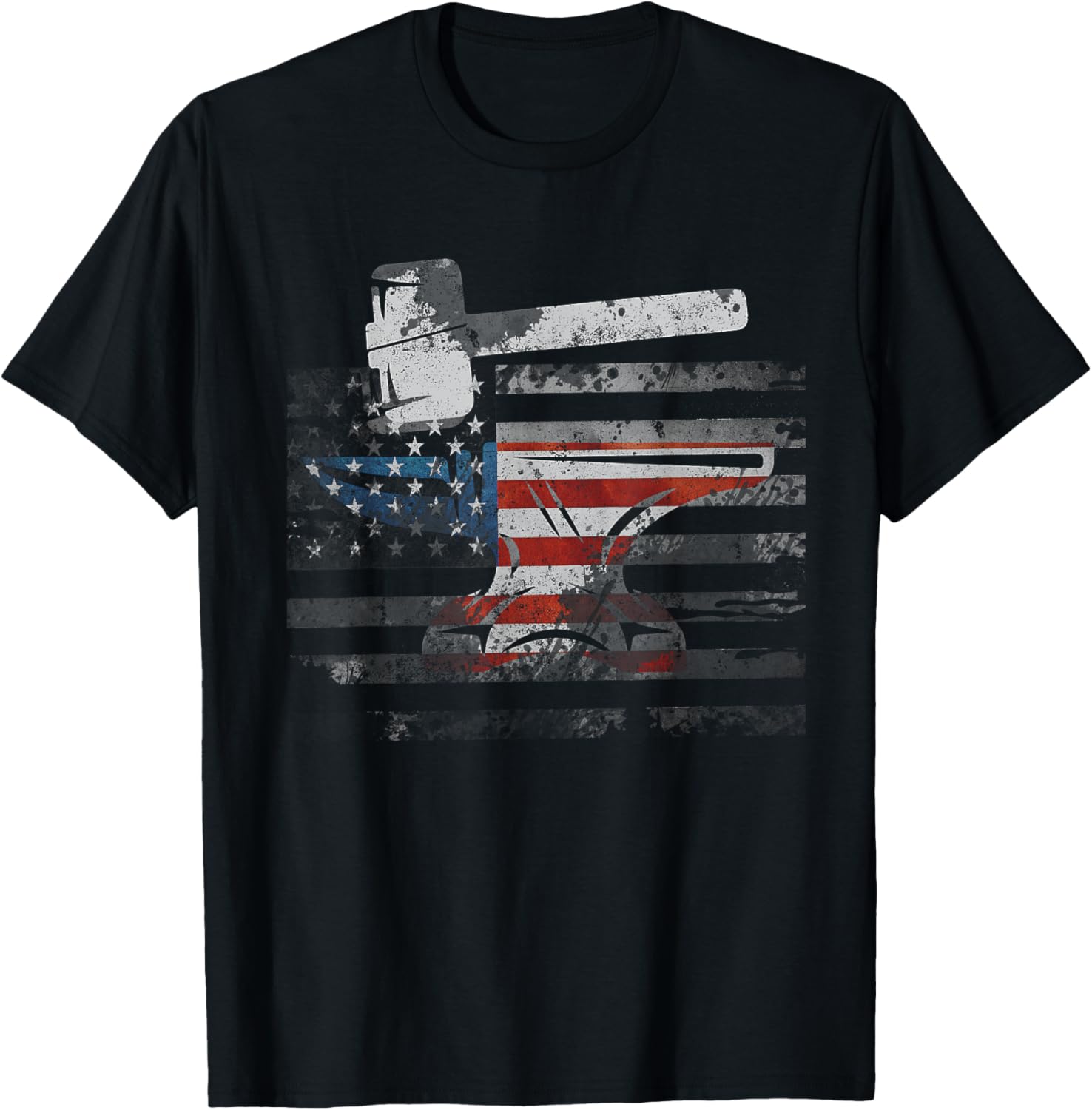Funny Celebrate Anvil Independence Blacksmith Shirt T-Shirt | Premium Quality | Comfort Daily Wear
