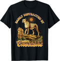 Cheetah Lover Animal Lover Easily Distracted By Cheetahs Apparel Trending US Fan Favorite