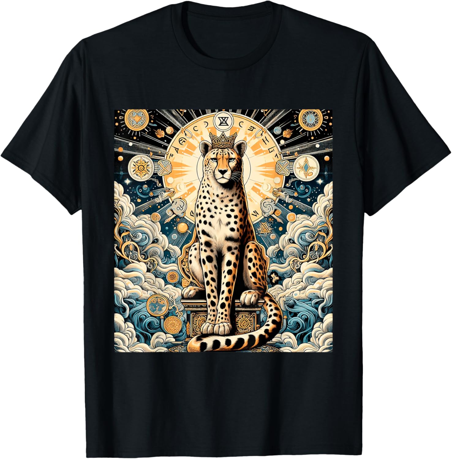 Cheetah tarot card Apparel Trending US US Top Pick